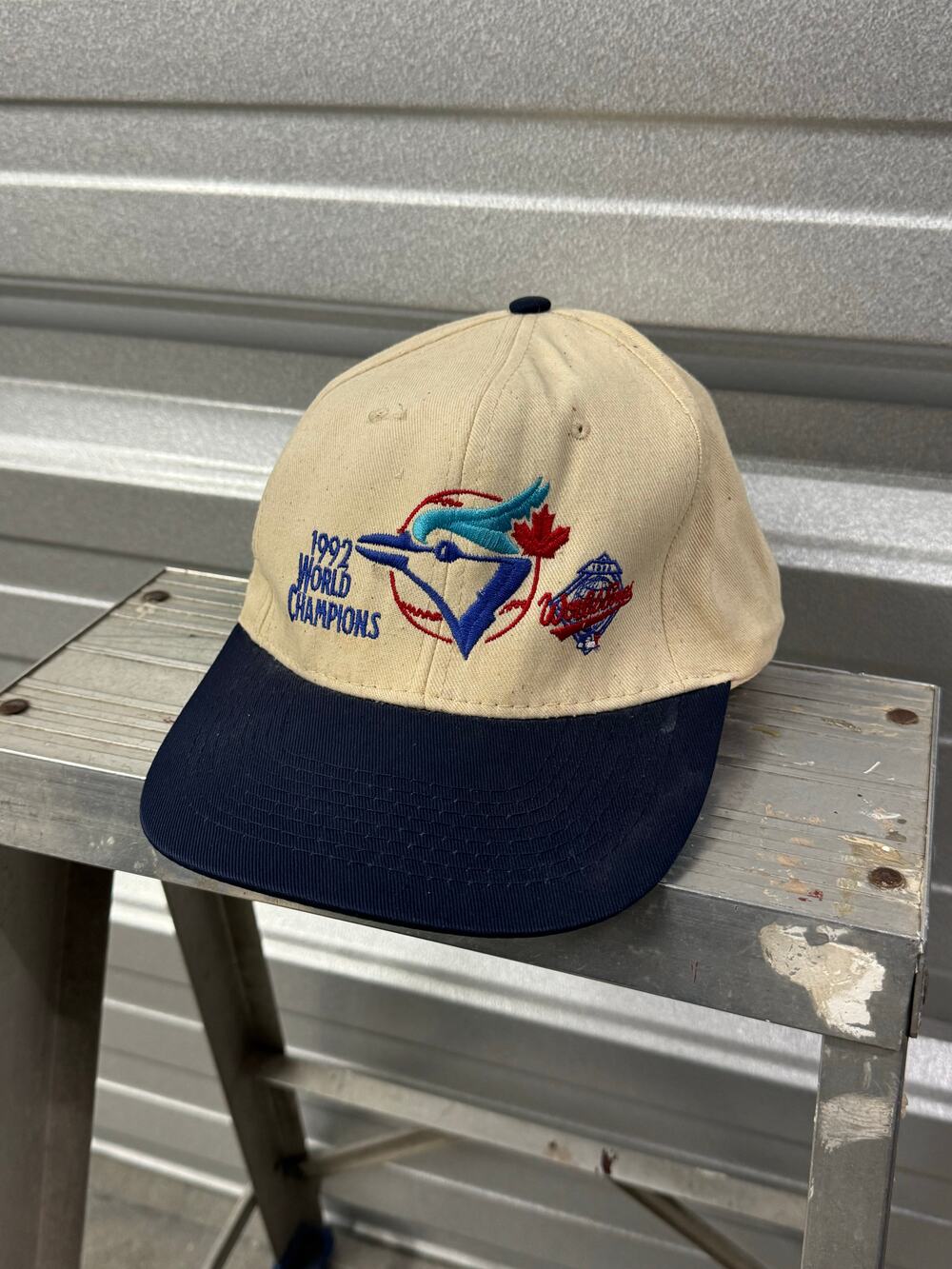 Vintage 1992 Toronto Blue Jays MLB World Champions Snapback Hat